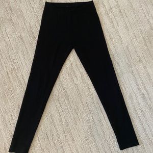 Girls 10/12 black leggings